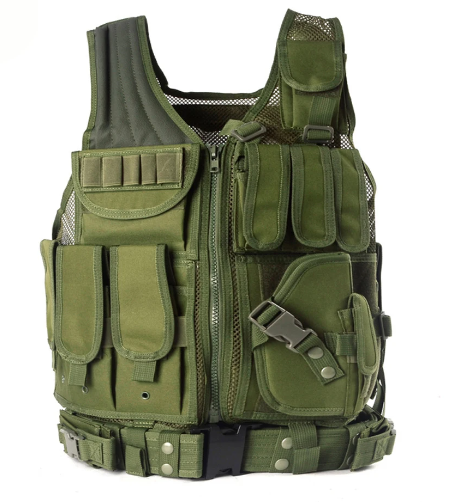 صدرية تاكتيكل أخضر  Army #008