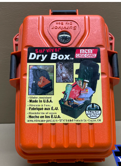صندوق ذخيرة وحفظ  MTM Case Survivor Dry Box Orange Color #1074-35 