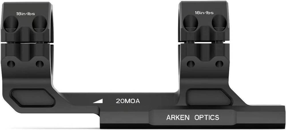 Rigid Precision Cantilever Scope  Mount 30mm 20MOA قاعدة ناظور اركن