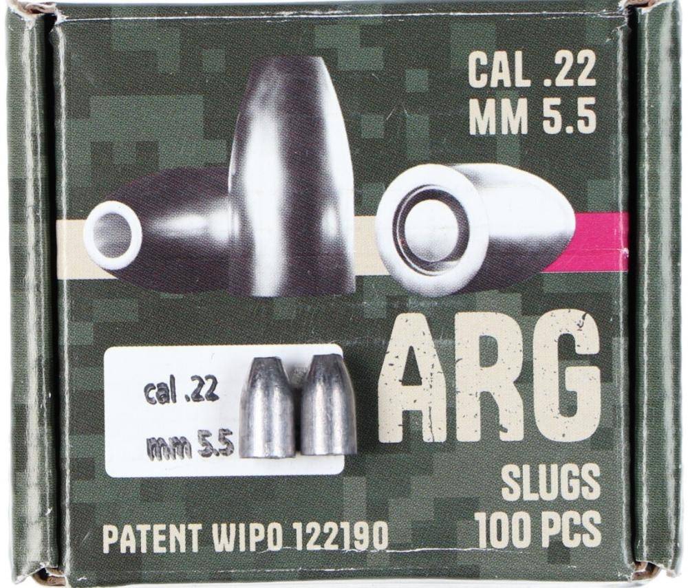رصاص سلق ايه ار جي عيار 5.5 مم وزن 24.8 قرين 