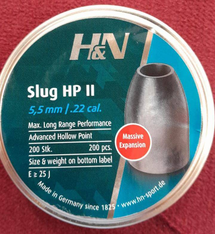 رصاص اتش ان سلق Slug 218/25 عيار 5.5