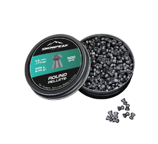رصاص سنوبيك 500 طلقة Round Lead Pellet 8.49gr  4.5