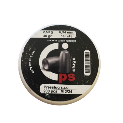 رصاص برس سلق Bullets Press Slugs 40gr .249. 200SPB Cal 6.35 #PSSL25/40