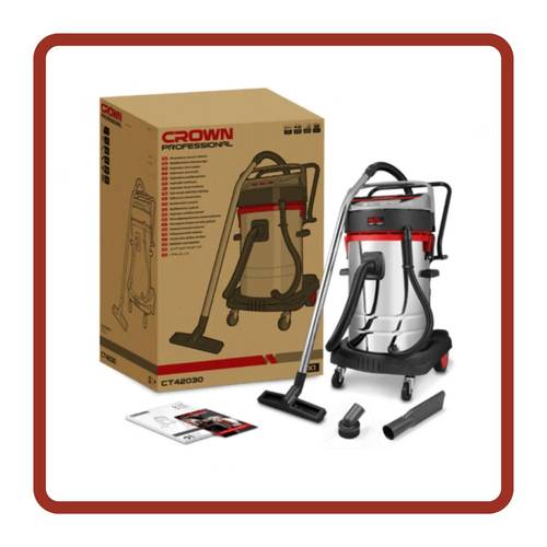 مكنسة كهربائية 3 مواطير CROWN CT42030