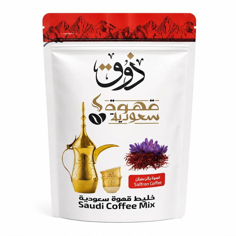 قهوة سعودي زعفران 200 جرام 