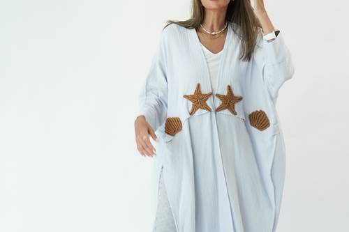 عباية ميرميد سماوي