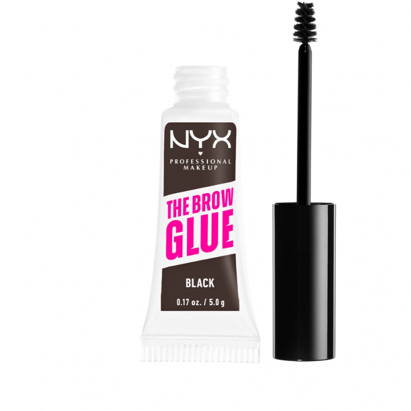 NYX PROFESSIONAL MAKEUP The Brow Glue, Extreme Hold Tinted Eyebrow Gel ...