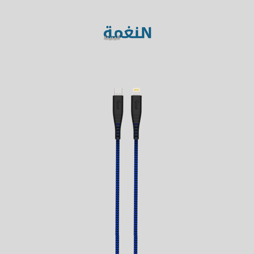 CABLE TYPE-C TO LIGHTNING FLEX 1.5m BLUE