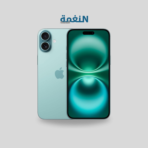 ايفون 16 بلس ذاكره 128 لون فيروزي