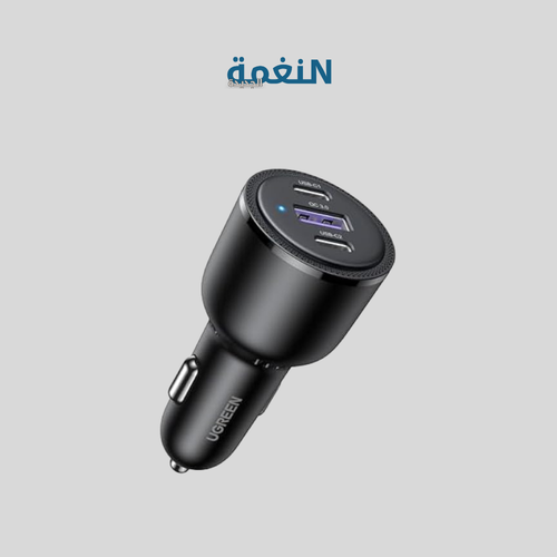 راس سياره 67W PD+PD +USB