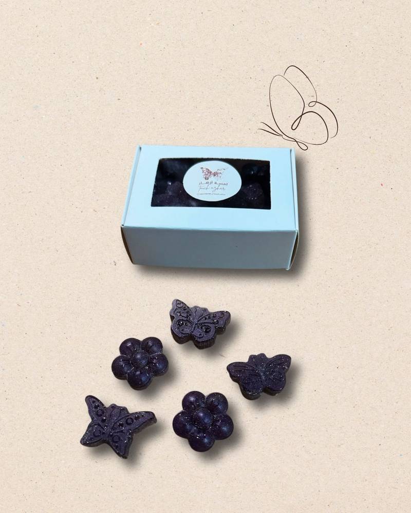 مستكه معطره بأشكال متعدده برائحة اللافندر