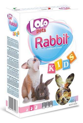 لولو بيتس طعام متكامل لصغار الأرانب