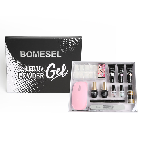 مجموعة الأظافر بودر جل بومسل Gel powder