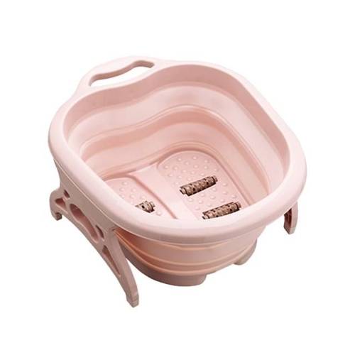Foldable pedicure and spa tub