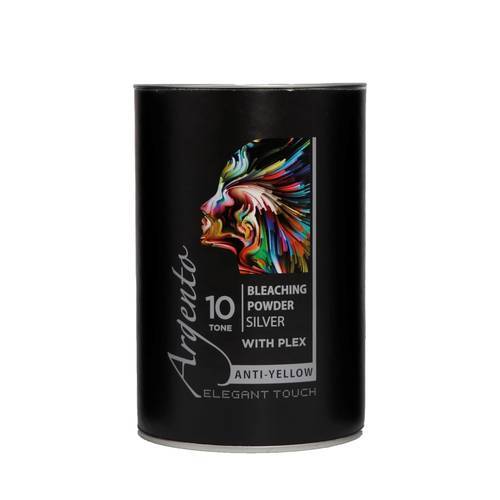 Argento powder to lighten hair color white 10 shades 500 gm