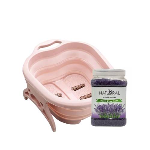 Relaxing set for feet with lavender