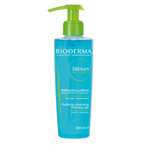 Bioderma Sebium Gel Wash For Oily Skin 200ml