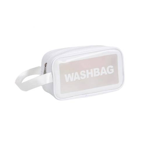 White Cosmetic Bag - Small