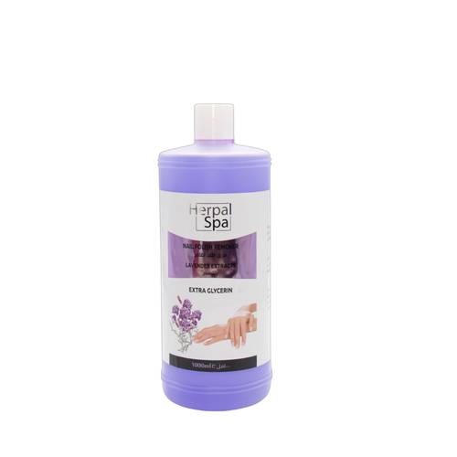 Herbal spa nail polish remover with lavender 1000 ml