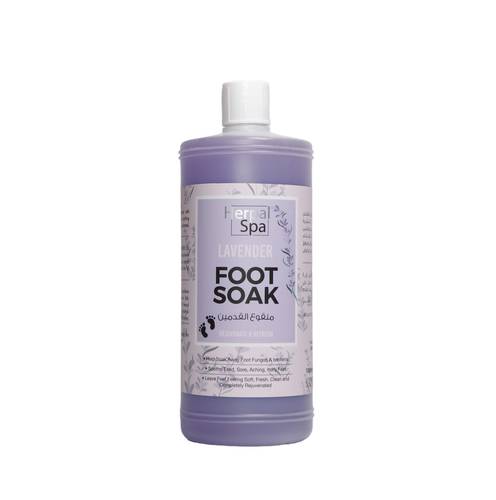 Foot soak shampoo with lavender from Herbal Saba 1000 ml