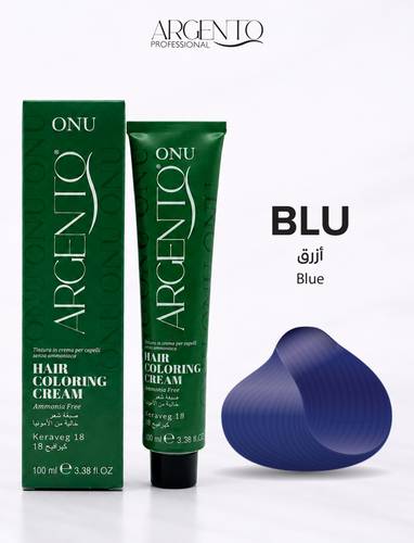 صبغة ارجينتو خالية من الامونيا BLUE