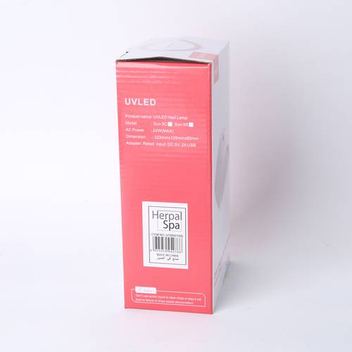 Nail polish dryer for hands, UPS port