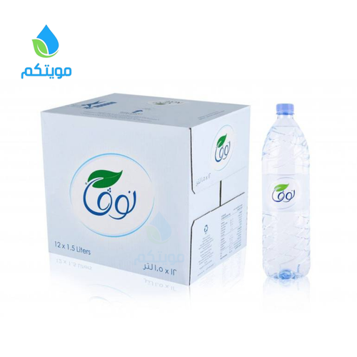 مياه نوڤا  1.50 لتر *12 عبوة