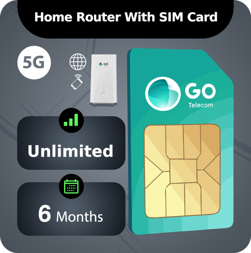 راوتر قو 5G (لامحدود (مفتوح) /  6 أشهر )