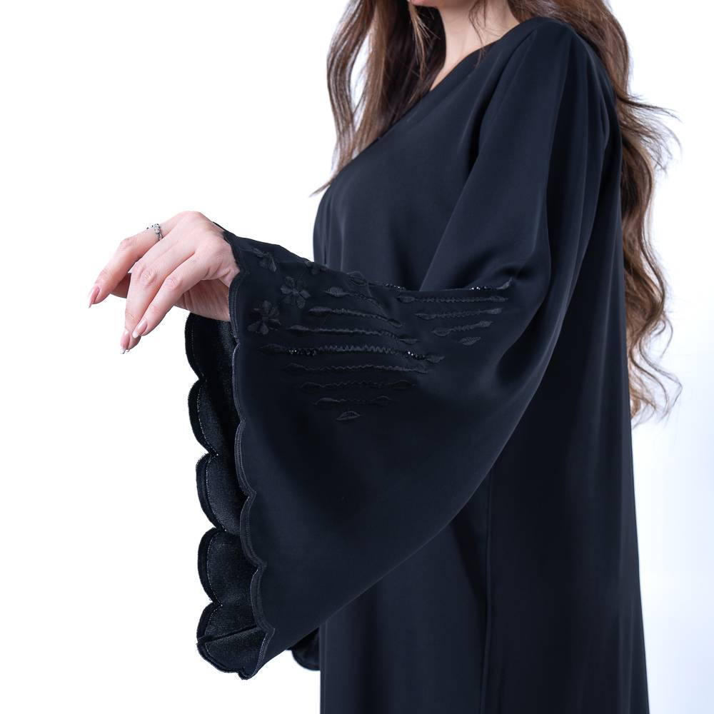 عباية تطريز كمبيوتر بقماش انترنت