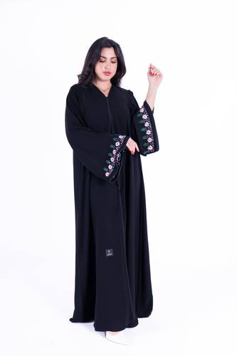 عباية عادية قماش كريب ملكي 