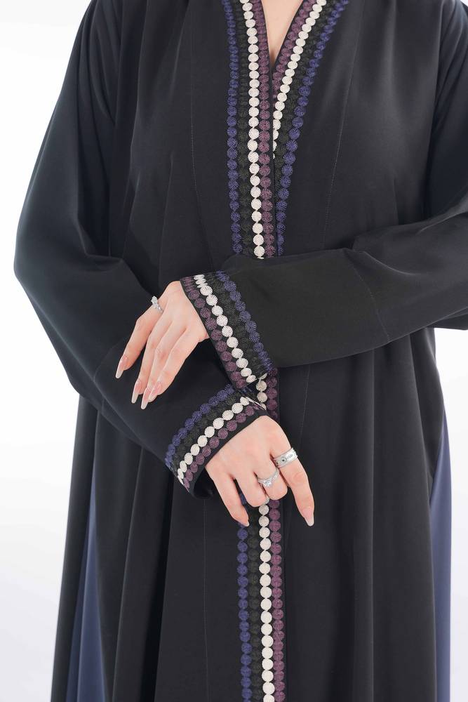 عباية ربع كلوش بقماش ملكي فاخر
