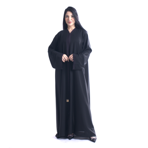 عباية سادة من قماش إنترنت