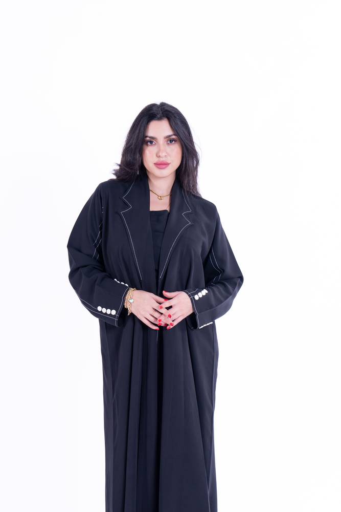 عباية عادية قماش كريب الشرقية 
