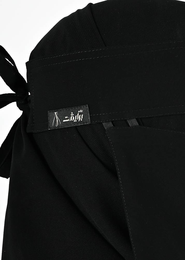 نقاب برايفت وسط مع خطين