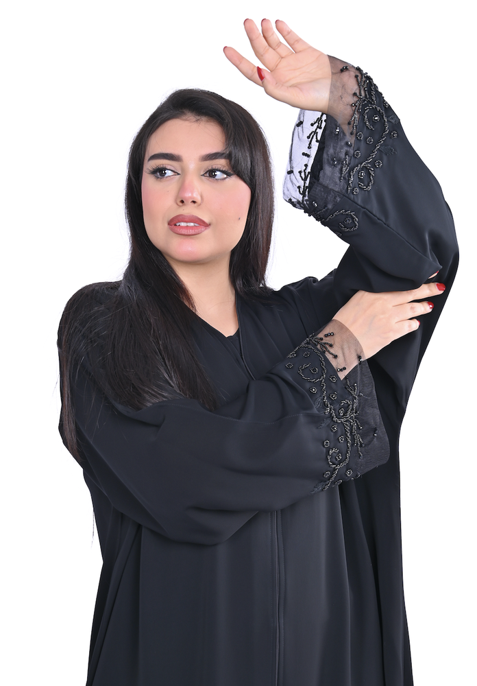 عباية عادية قماش نواعم