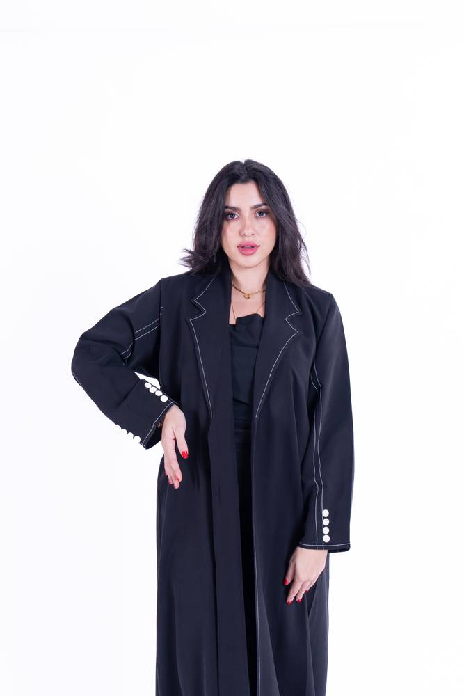 عباية عادية قماش كريب الشرقية 