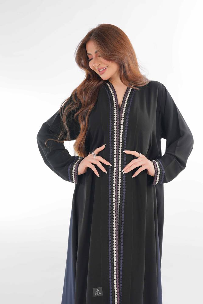 عباية ربع كلوش بقماش ملكي فاخر