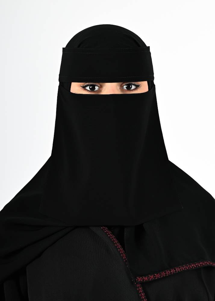 نقاب برايفت وسط خط عادي