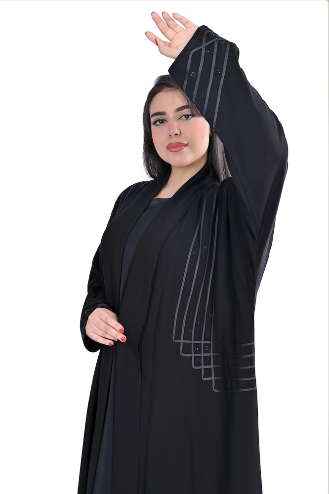 عباية عادية قماش ملكي فاخر
