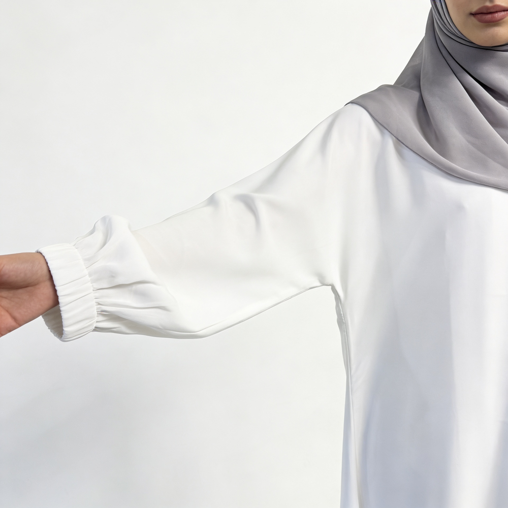 عباية عادية بقماش نواعم البارد