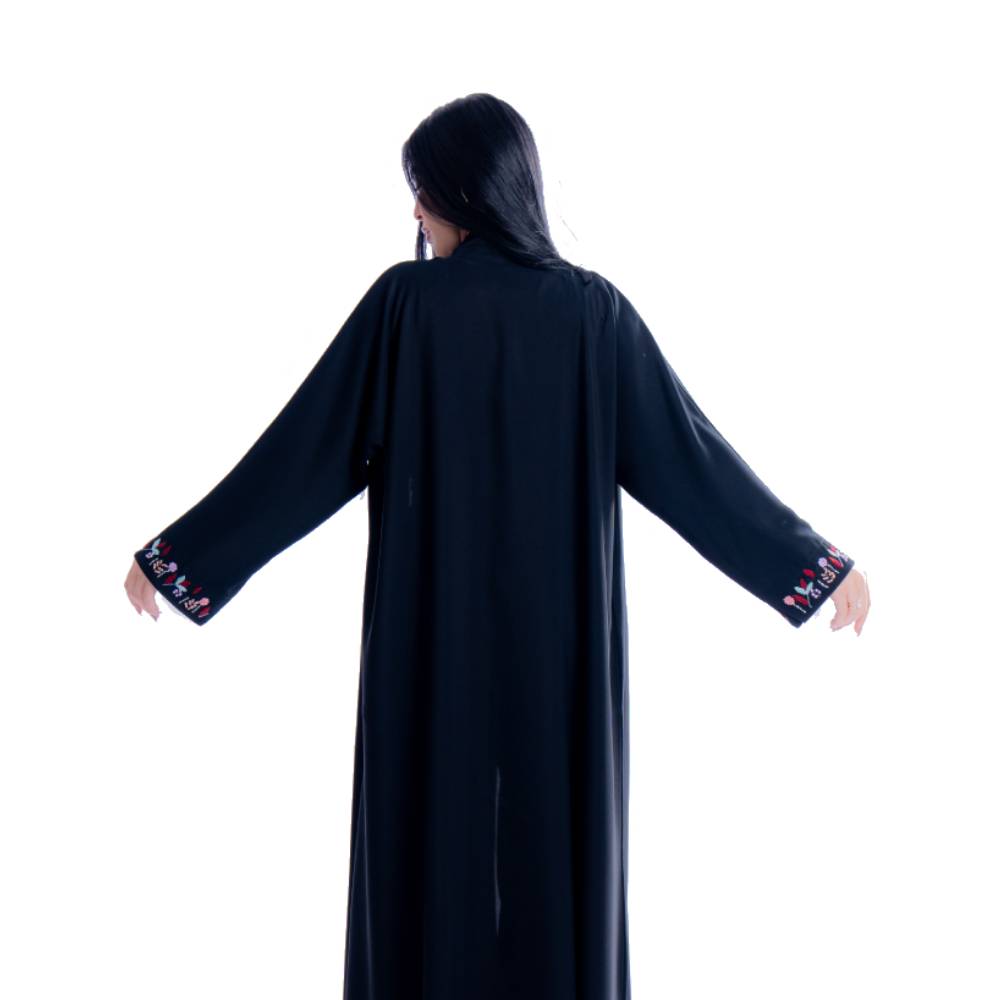 عباية بقماش كريب إنترنت