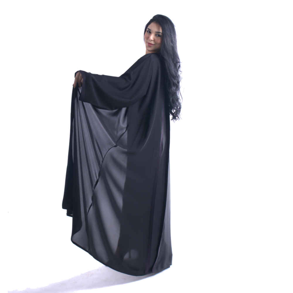 عباية سادة من قماش إنترنت