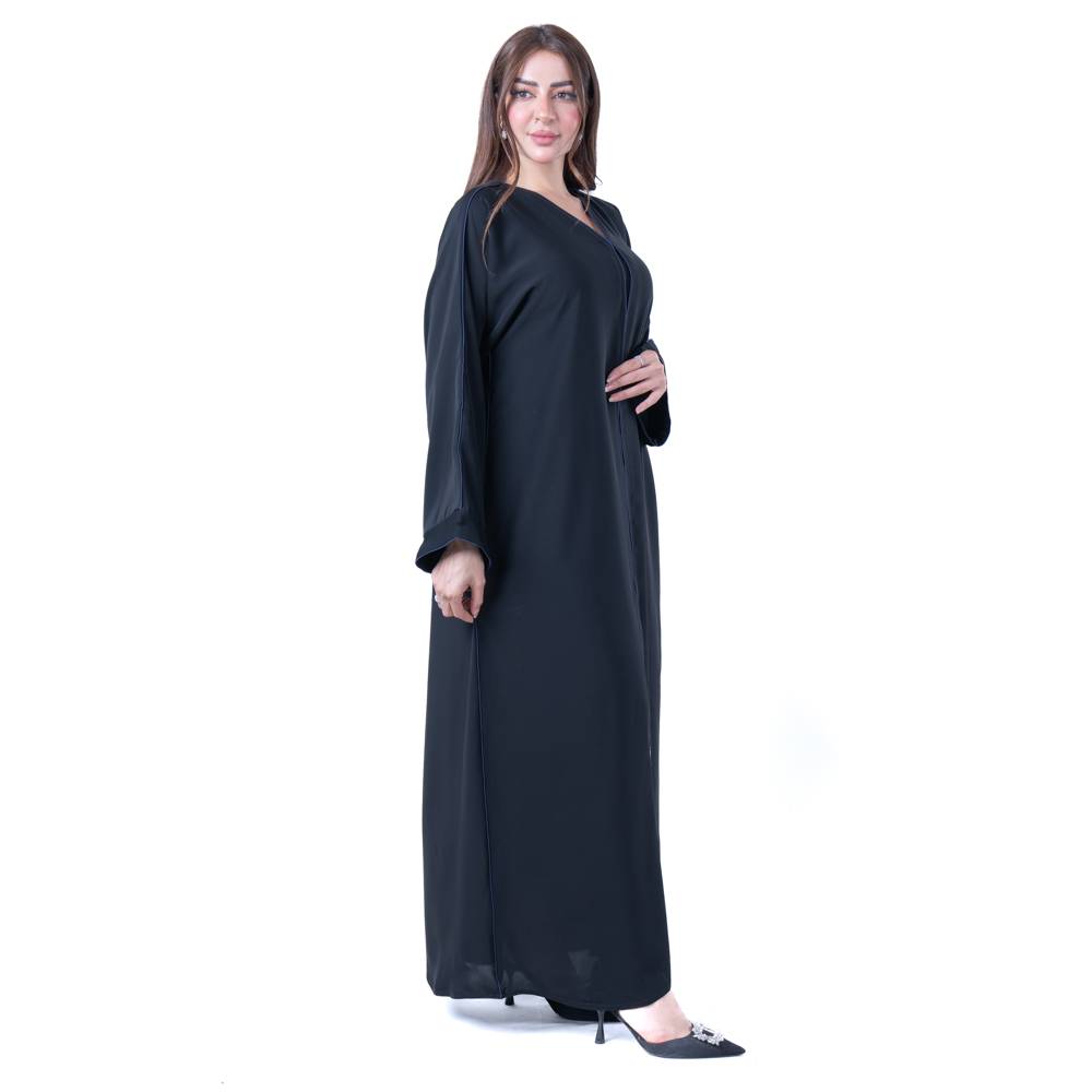 عباية سادة بقماش نواعم الفاخر