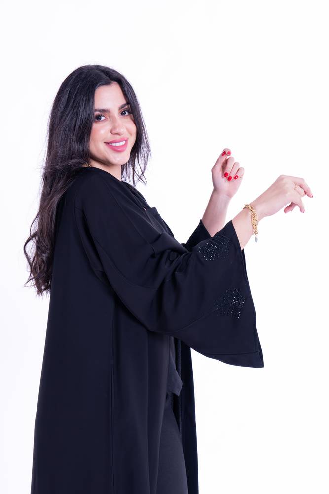 عباية عادية قماش انترنت