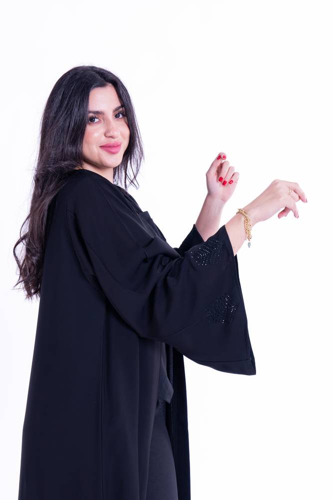 عباية عادية قماش انترنت