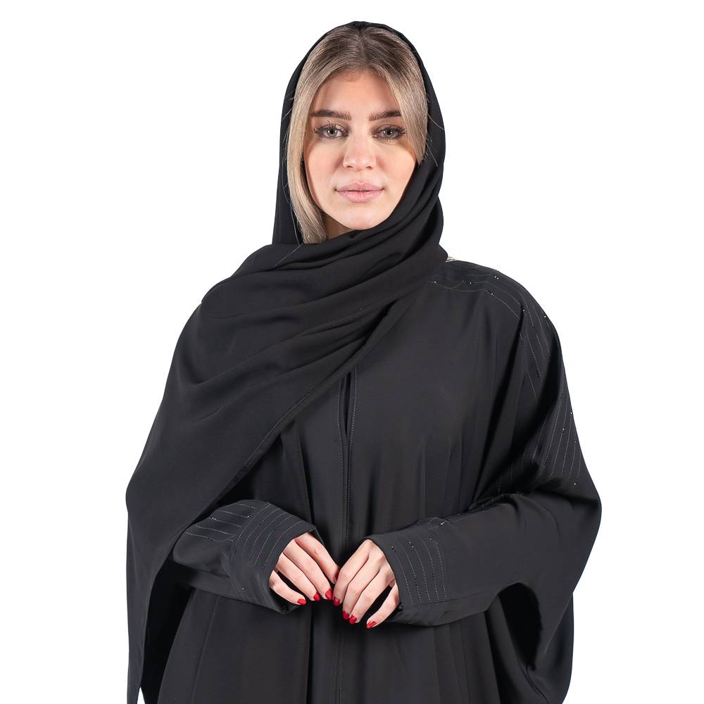 عباية نص فراشة بقماش نواعم الفاخر