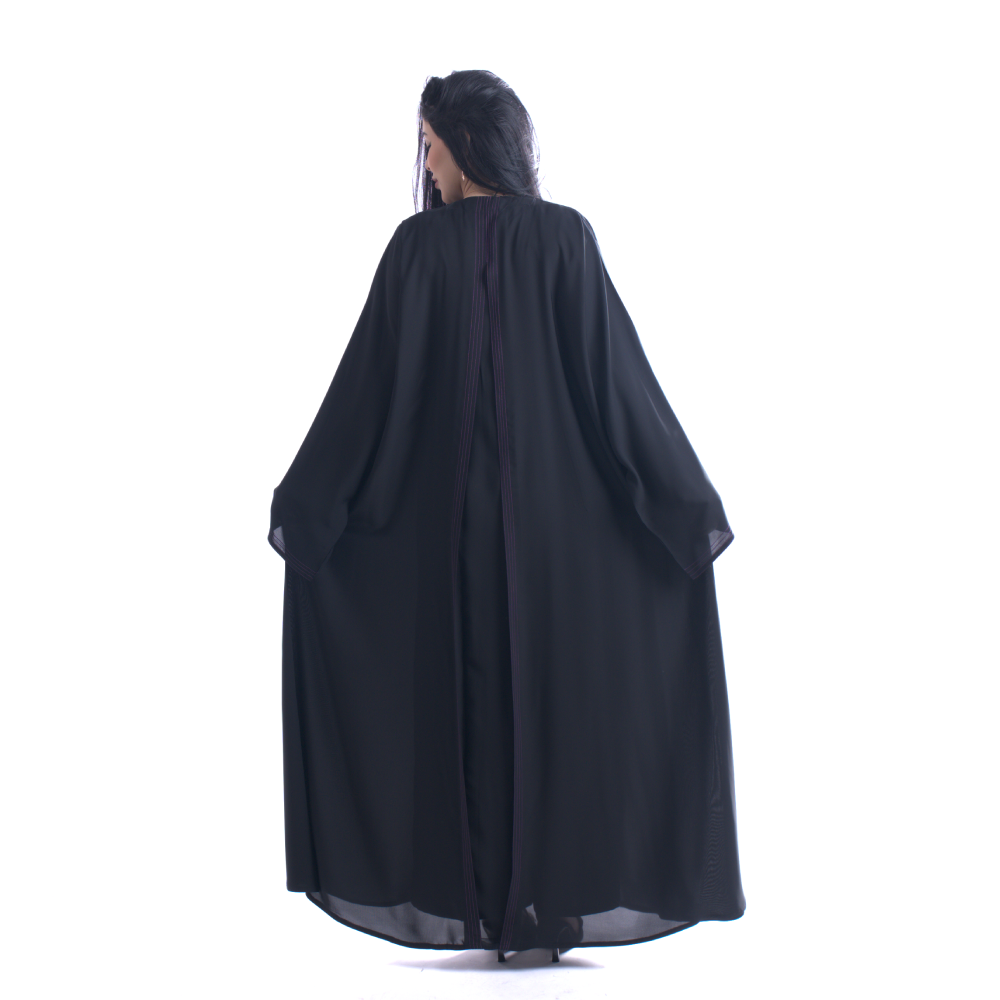 عباية سادة من قماش إنترنت