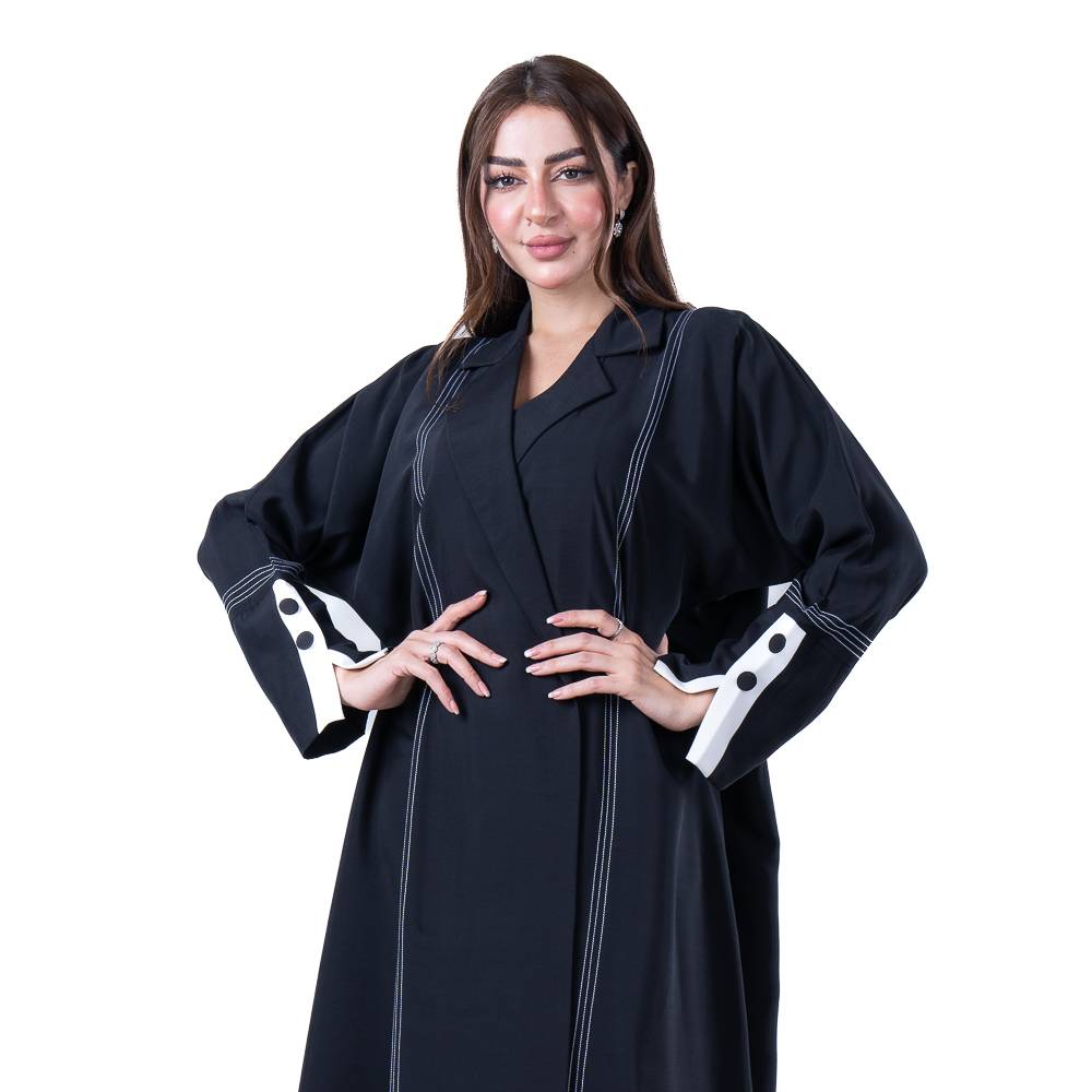 عباية صيفية بقماش كريب الشرقية