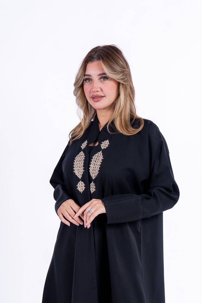 عباية عادية بقماش ميني ميت