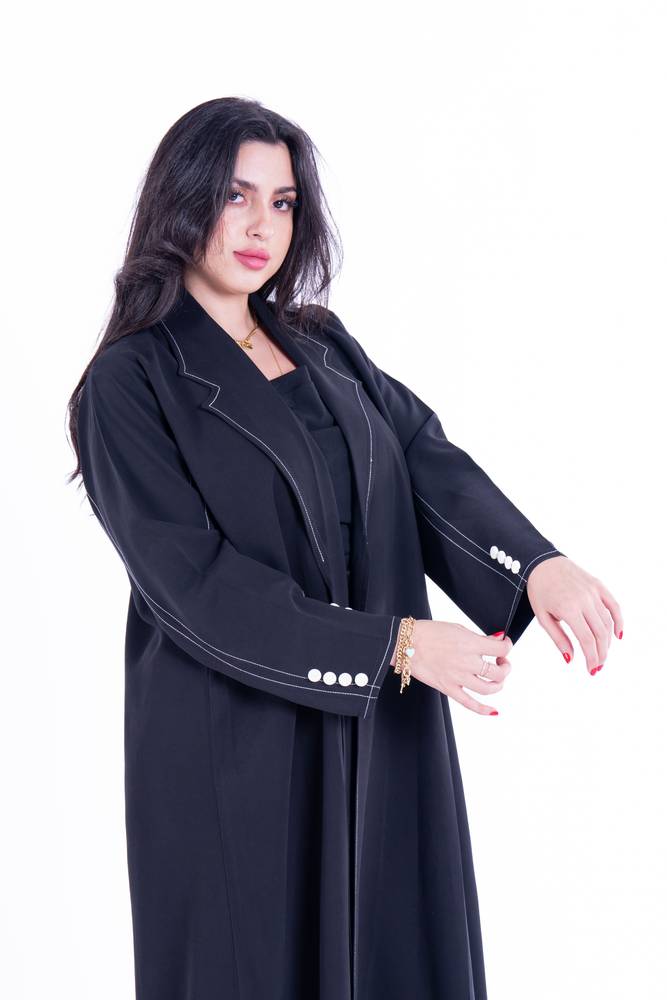 عباية عادية قماش كريب الشرقية 